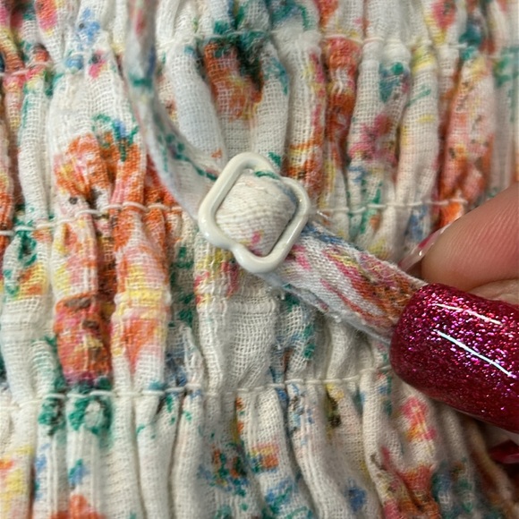 American Eagle Smocked Tiered Mini Dress - Picture 8 of 8